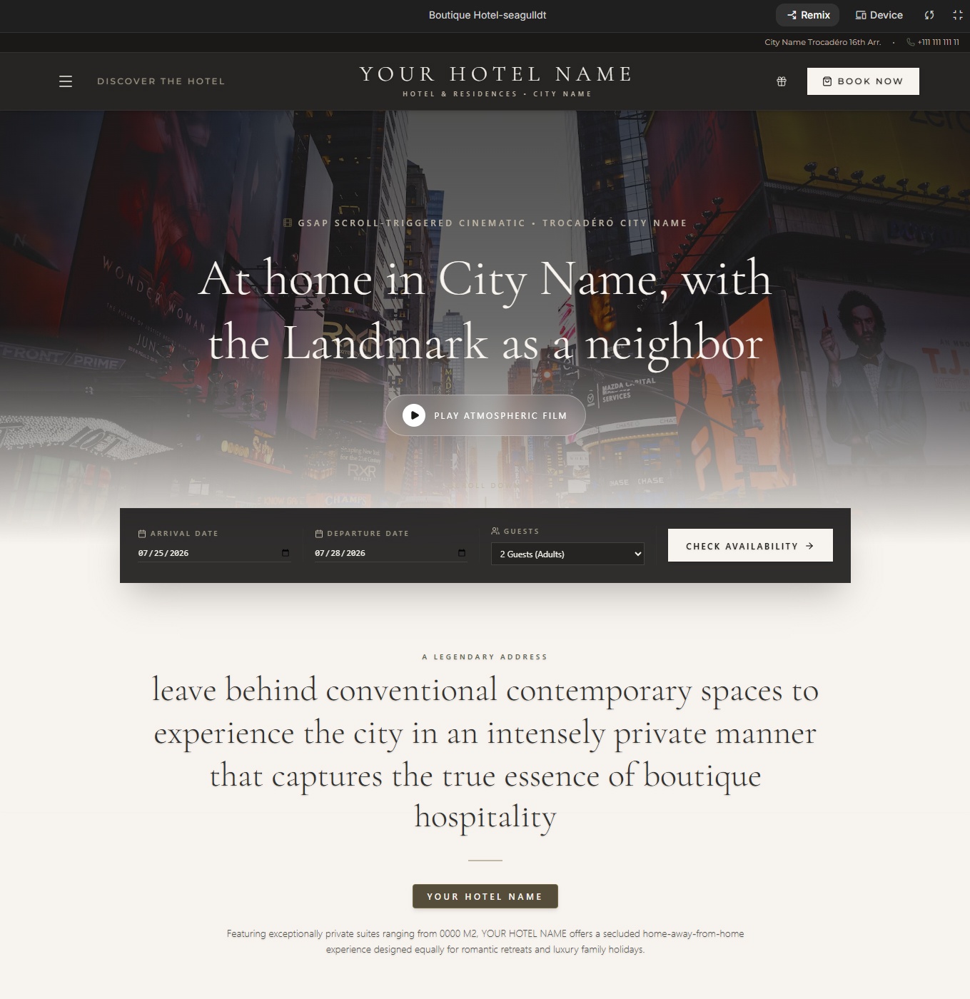 Boutique Hotel-V2 preview